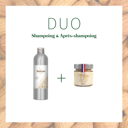 Duo Shampoing Nourrissant Biotanie et après-shampoing
