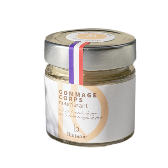 Le Gommage Corps Biotanie à base de prune