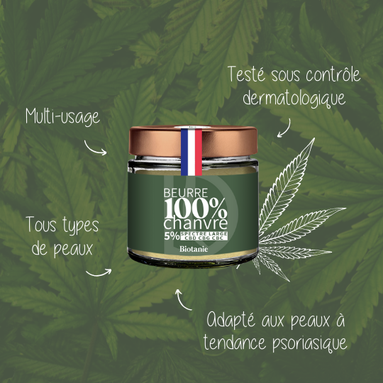 Le Beurre 100 % Chanvre & CBD