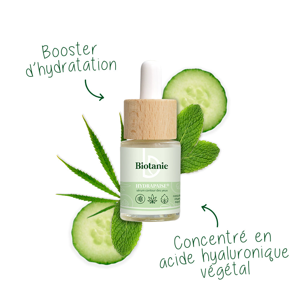 Sérum contour des yeux Biotanie contre les poches et les cernes