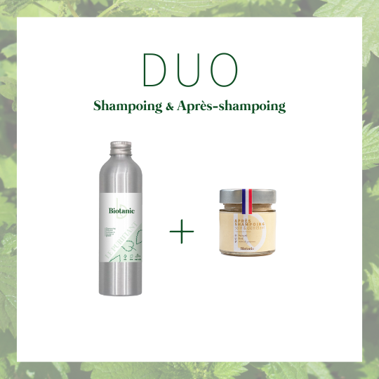 Duo Shampoing Purifiant Biotanie et après-shampoing