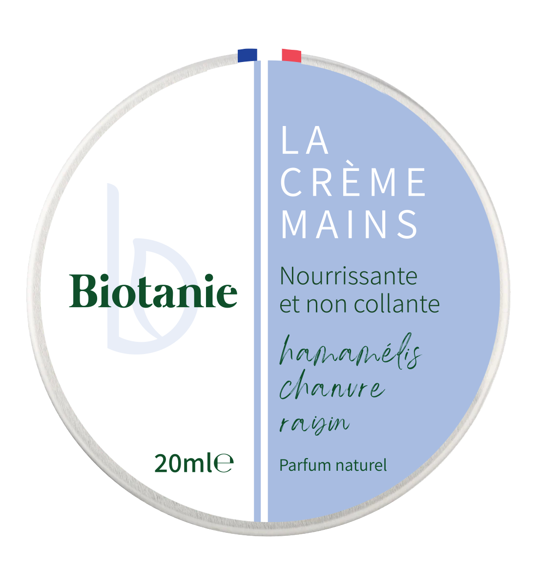 La crème mains Biotanie, créée pour répondre aux besoins d'Anthony Martin souffrant de psoriasis et d'eczéma.