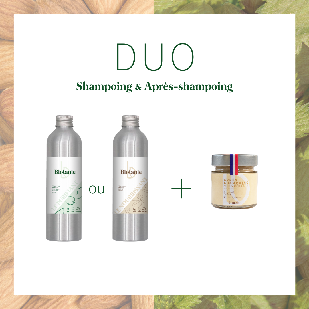 Duo shampoings Biotanie et après-shampoing